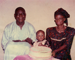 Daddy & Mummy @ Grand daughter's Birthday