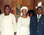 Daddy & Mom with Apostle Gbenga