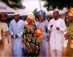 Daddy @ mother-in-law's Burial